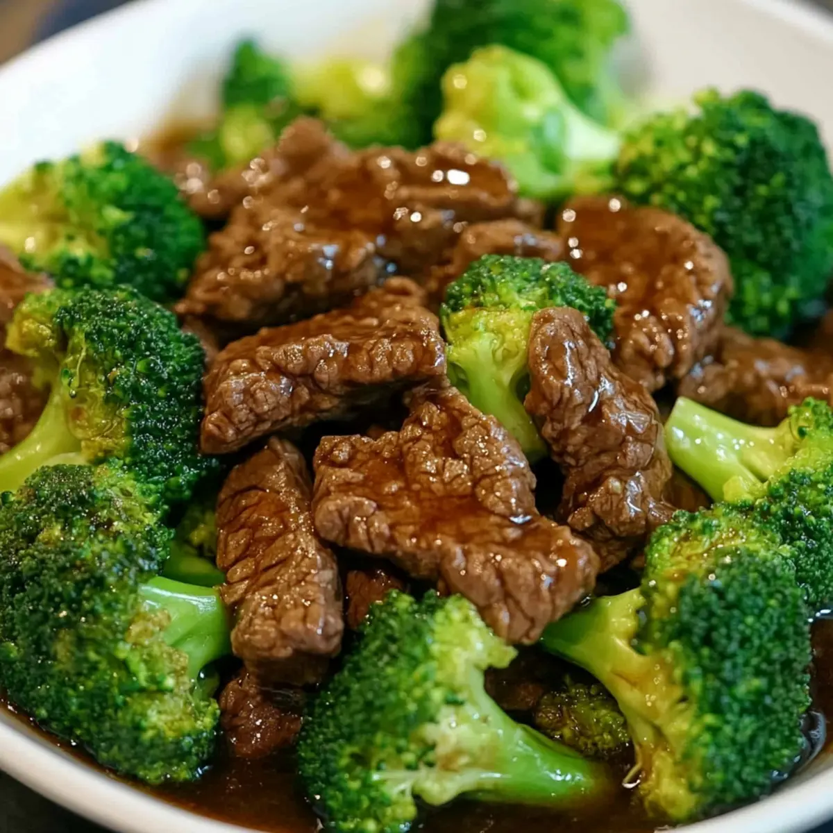 Healthy Beef & Broccoli