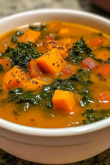 Sweet Potato & Kale Soup