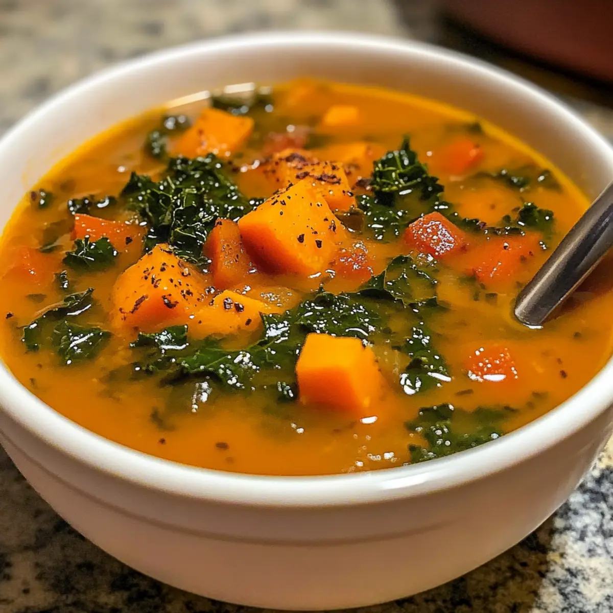 Sweet Potato & Kale Soup