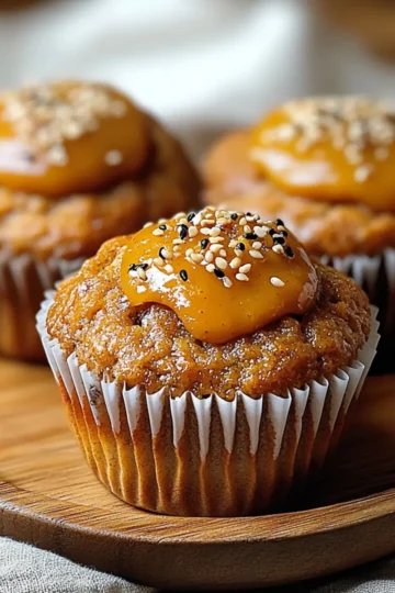 Japanese Sweet Potato and Sesame Muffins
