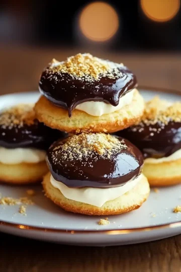Chocolate Profiteroles