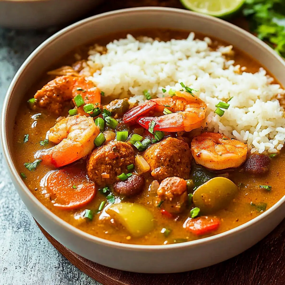 Authentic Cajun Gumbo