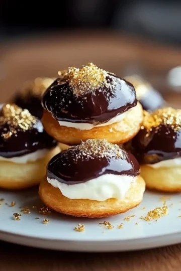 Chocolate Profiteroles