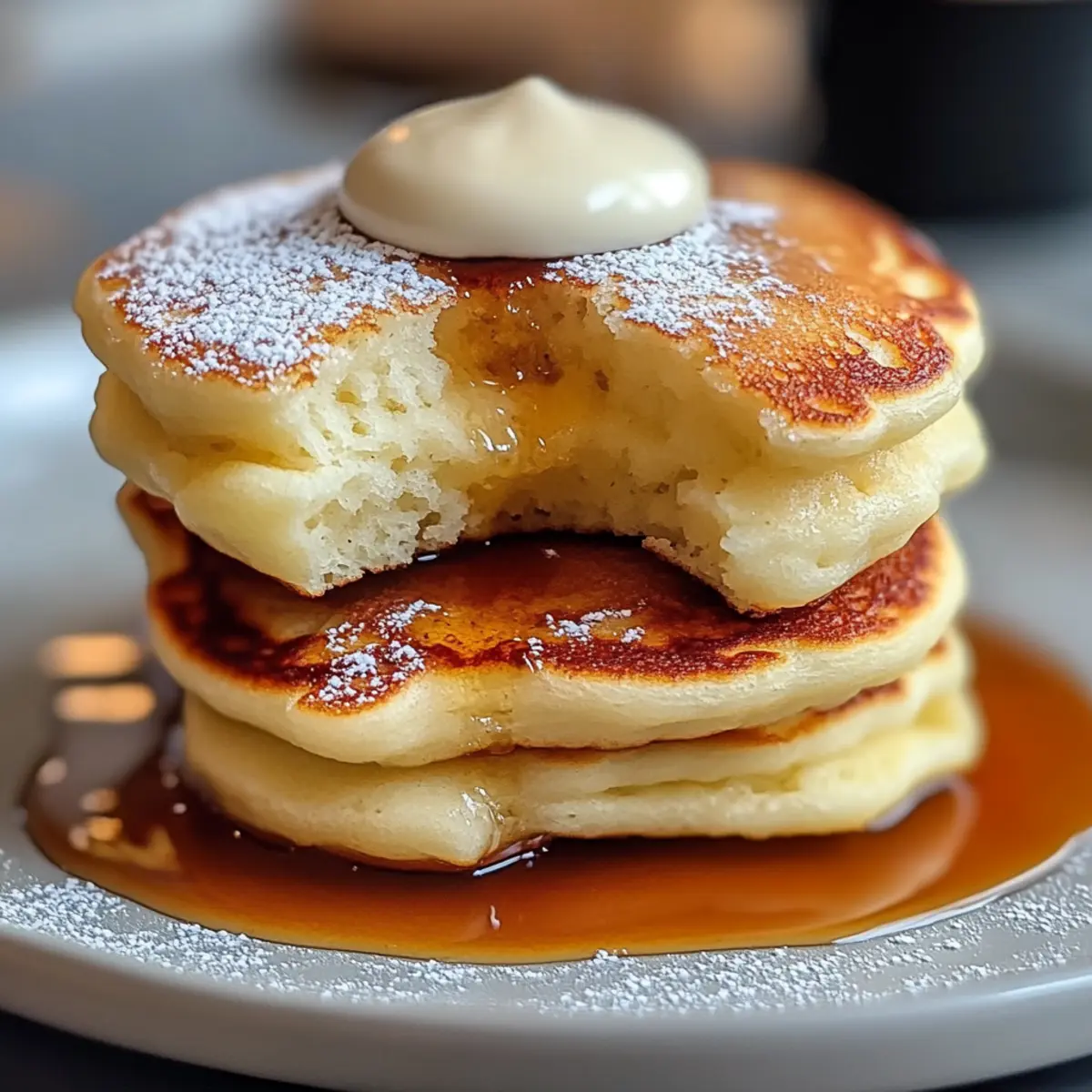 Fluffy Souffle Pancakes