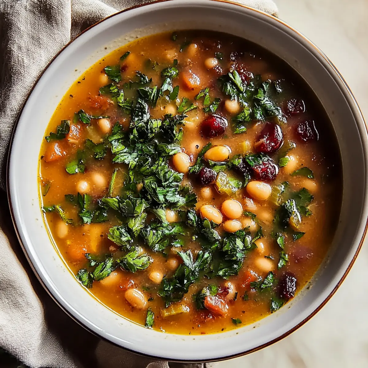 Cranberry Bean Soup
