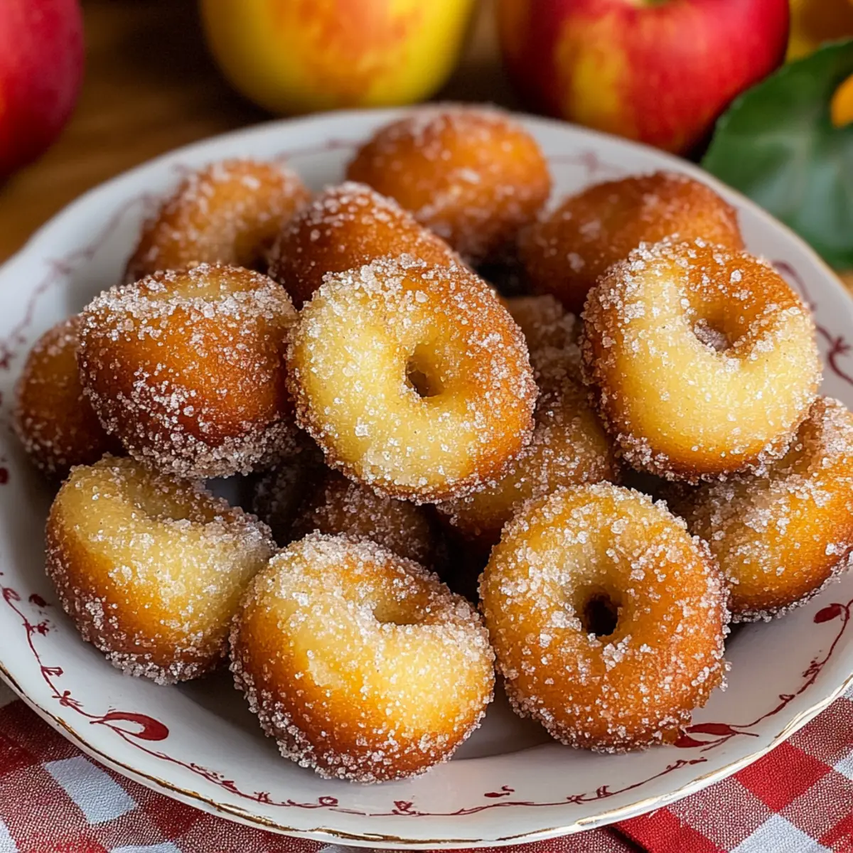 Apple Pie Donut Holes