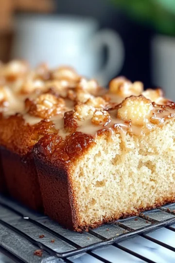 Vanilla Eggnog Bread