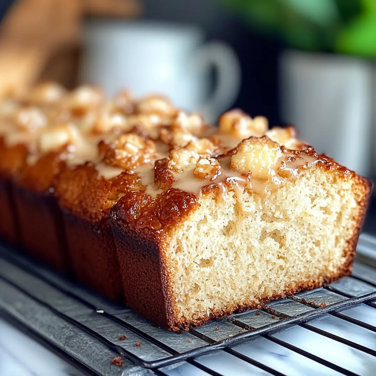 Vanilla Eggnog Bread