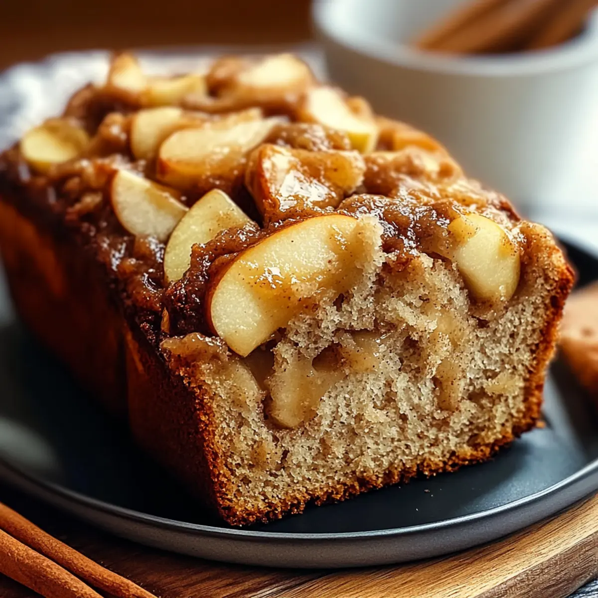 Apple Cinnamon Bread