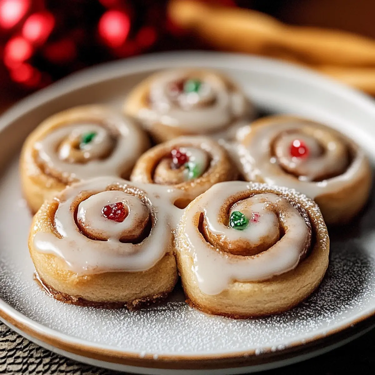 Sugar Cookie Cinnamon Rolls