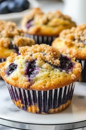 Blueberry Streusel Muffins