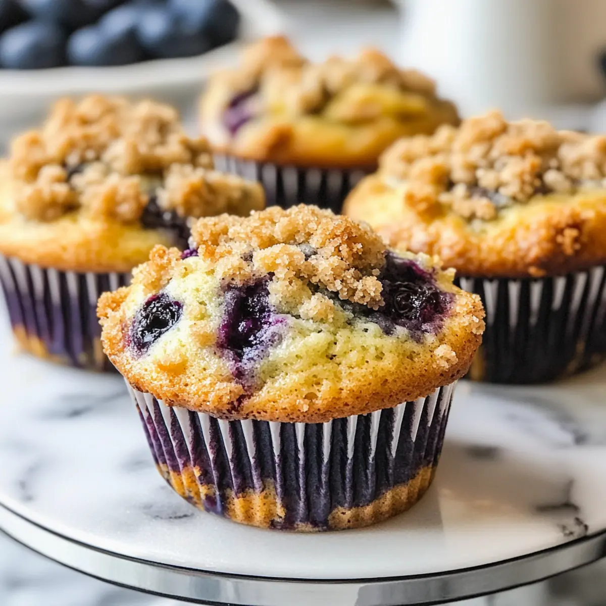 Blueberry Streusel Muffins