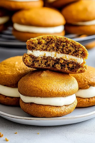 Maple Pumpkin Whoopie Pies