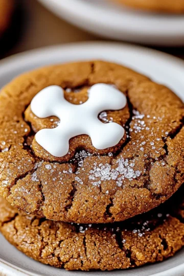 Soft Molasses Cookies