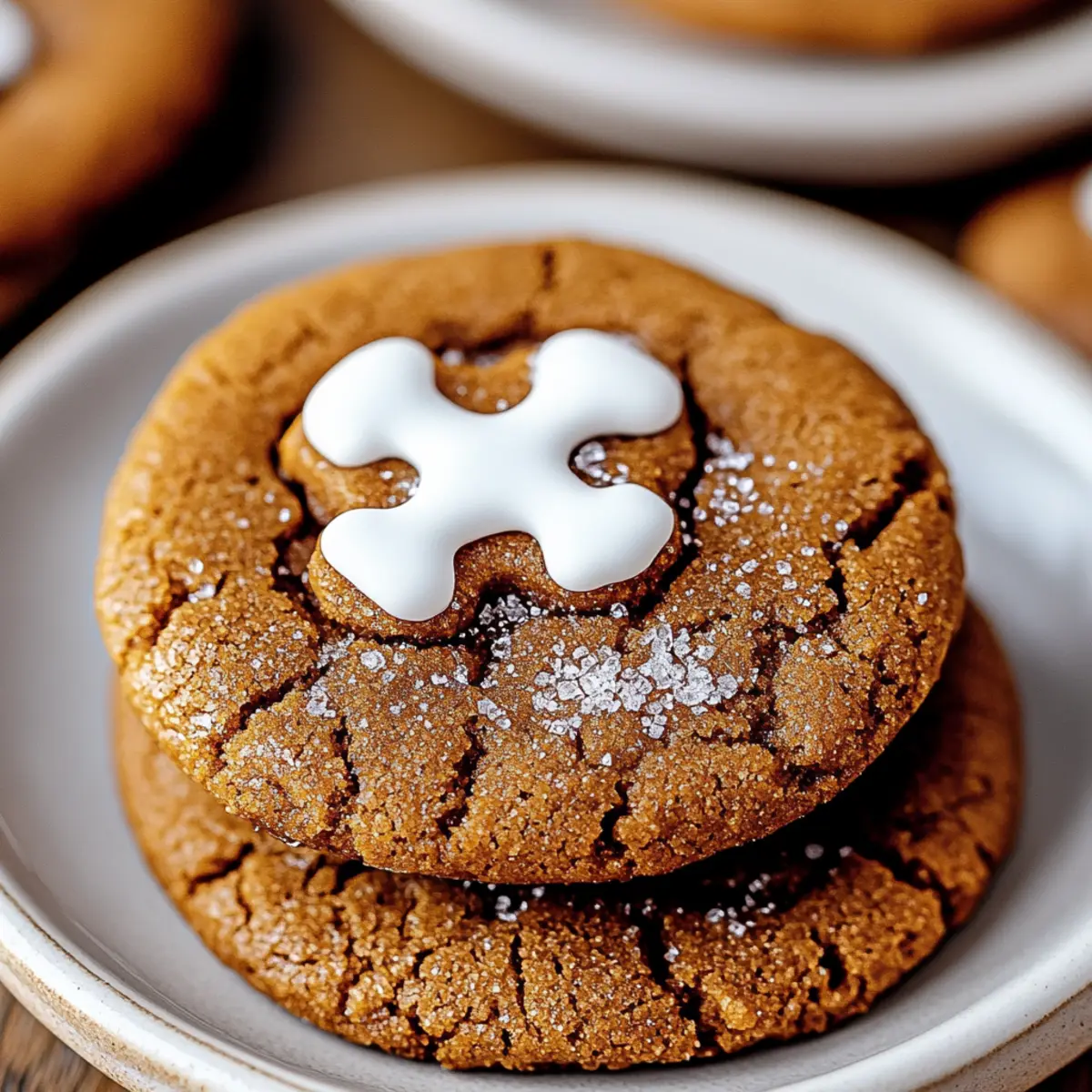 Soft Molasses Cookies