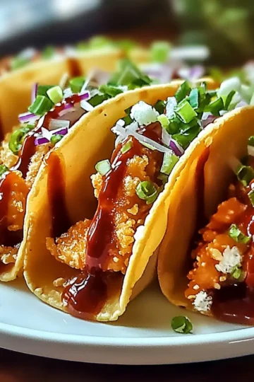 Crispy Chicken Wonton Tacos