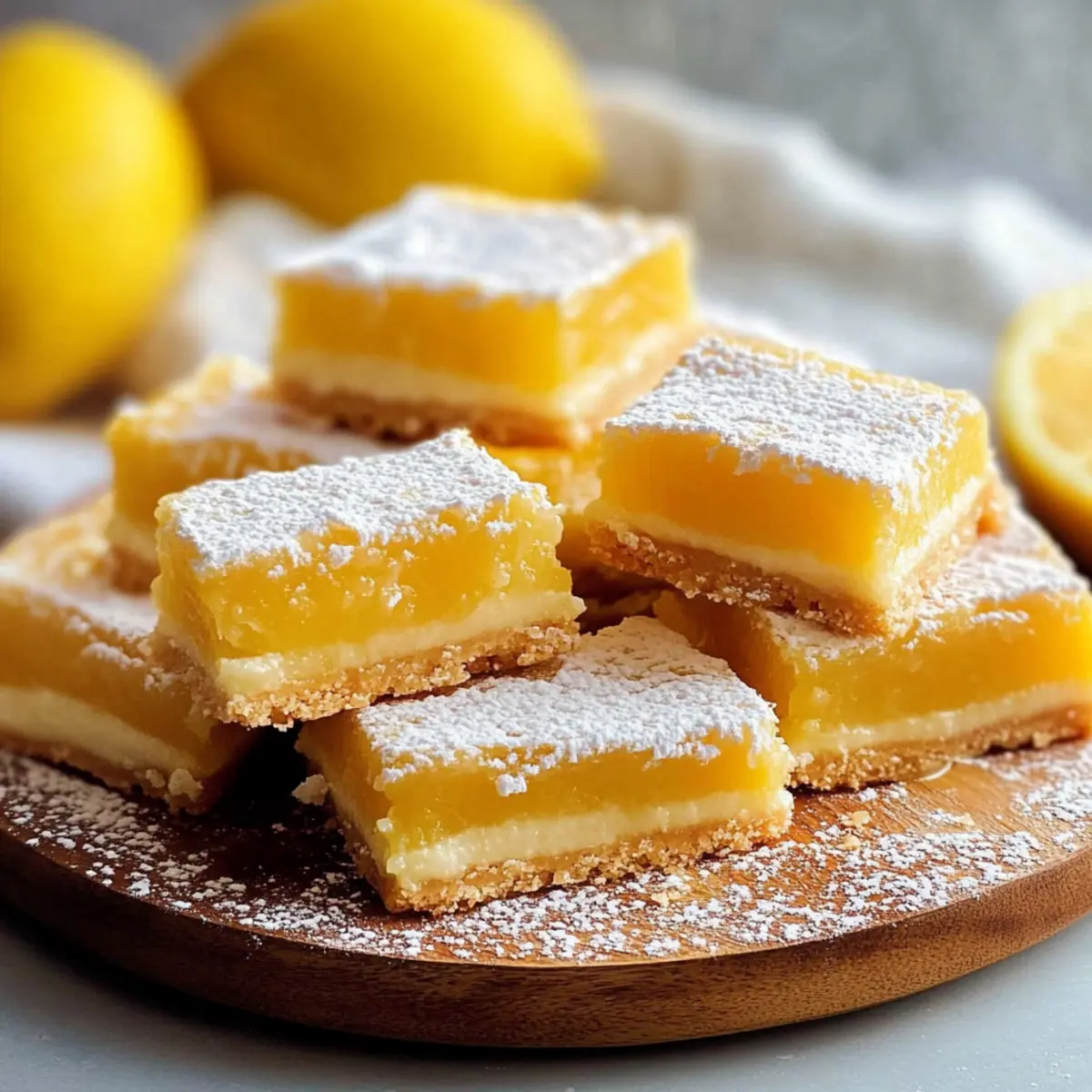 Christmas Easy Lemon Bars