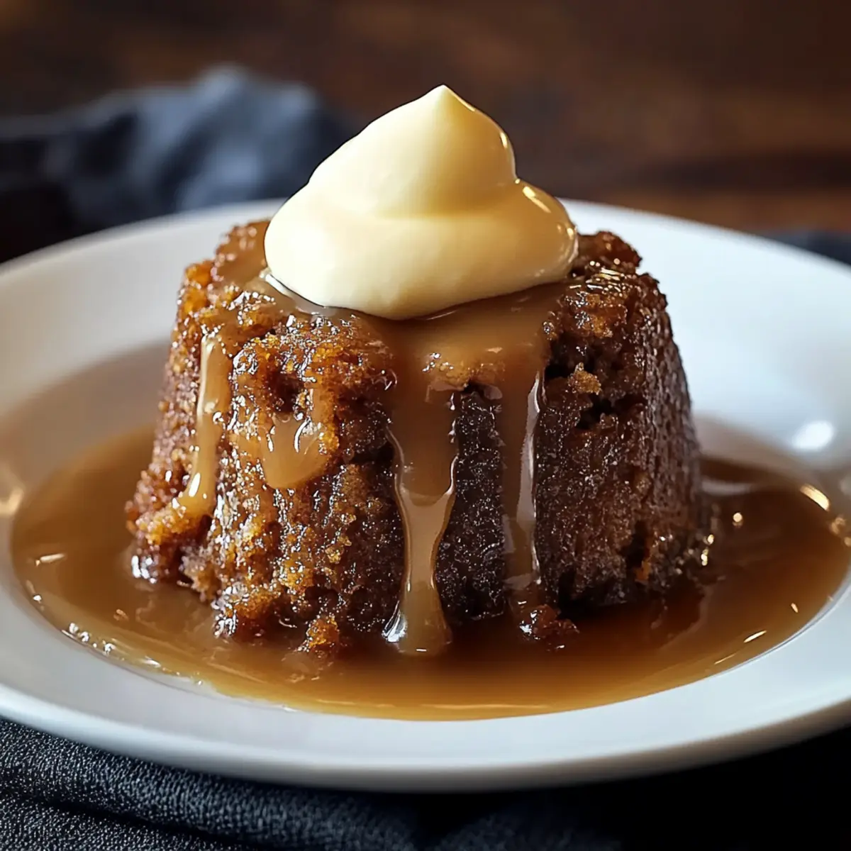 Christmas Slow Cooker Sticky Toffee Pudding