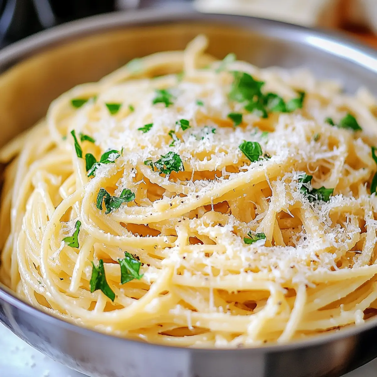 Garlic Parmesan Pasta