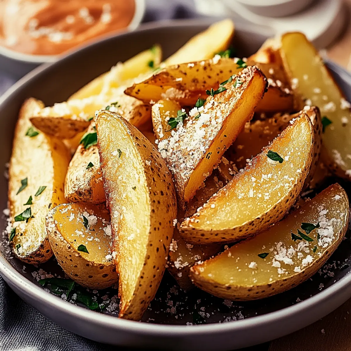 Air Fryer Potato Wedges