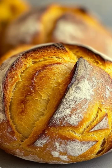 Pumpkin Sourdough Loaf