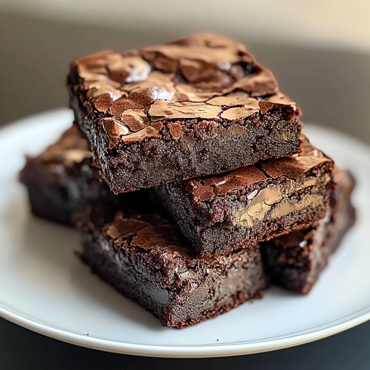 Healthy Flourless Brownies