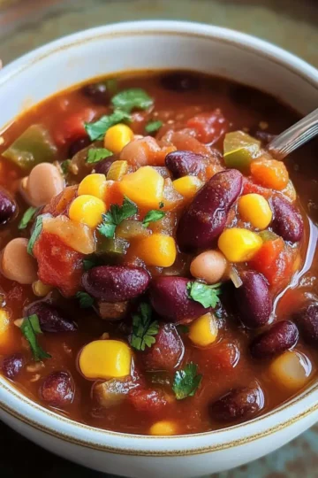 Bean & Vegetable Chili