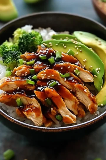 Teriyaki Chicken Rice Bowl
