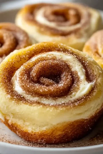 Cinnamon Sugar Cream Cheese Rolls