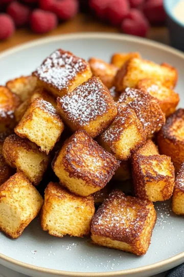 Air Fryer French Toast Bites