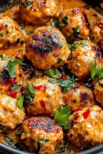 Marry Me Chicken Meatballs