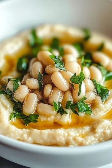 White Bean Garlic Lemon