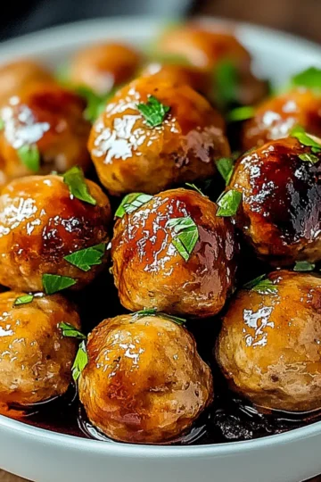 Firecracker Chicken Meatballs
