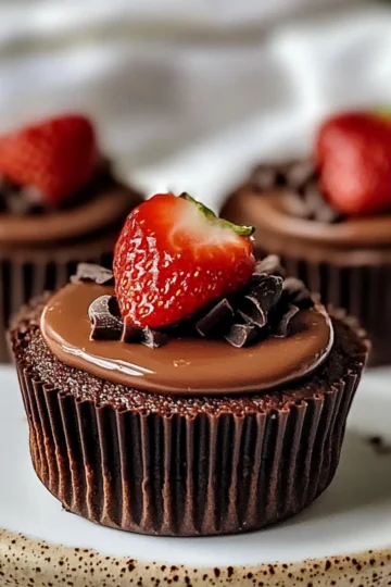 Mini Chocolate Cheesecake Cups