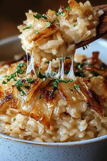 French Onion Chicken Rice