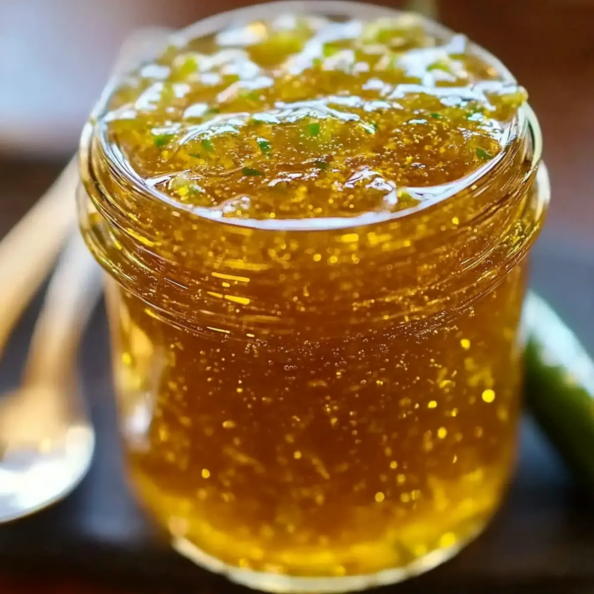 Lemon Zest Jalapeño Shine Jelly