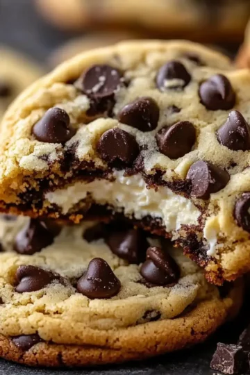 Chocolate Chip Cheesecake Cookies