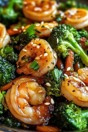 Quick Shrimp and Broccoli Stir Fry