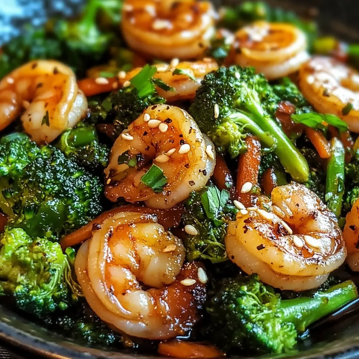 Quick Shrimp and Broccoli Stir Fry