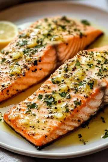 Lemon Garlic Butter Salmon
