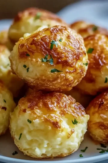 Leftover Mashed Potato Cheese Puffs