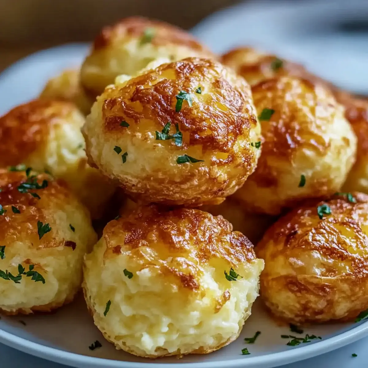 Leftover Mashed Potato Cheese Puffs