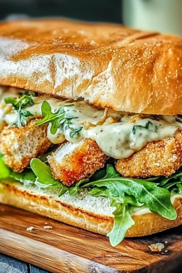 Chicken Caesar Sandwich