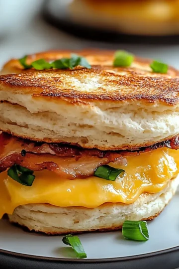 Biscuit Breakfast Sandwiches