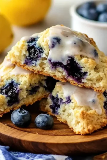 Lemon Blueberry Scones
