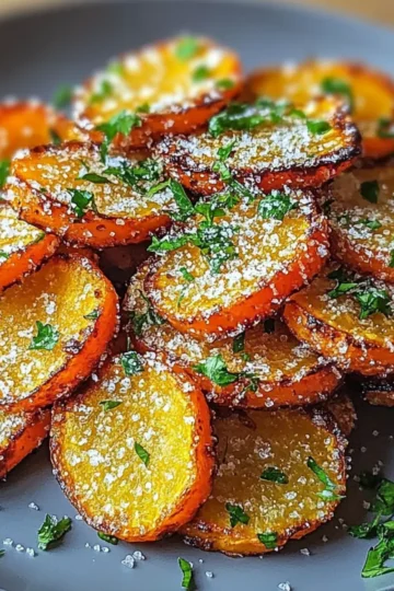 Crispy Smashed Carrots