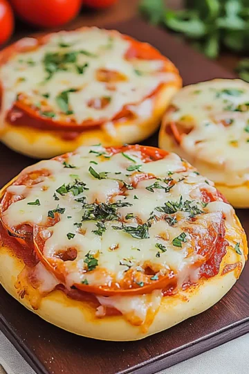 Air Fryer Pizza Bagels