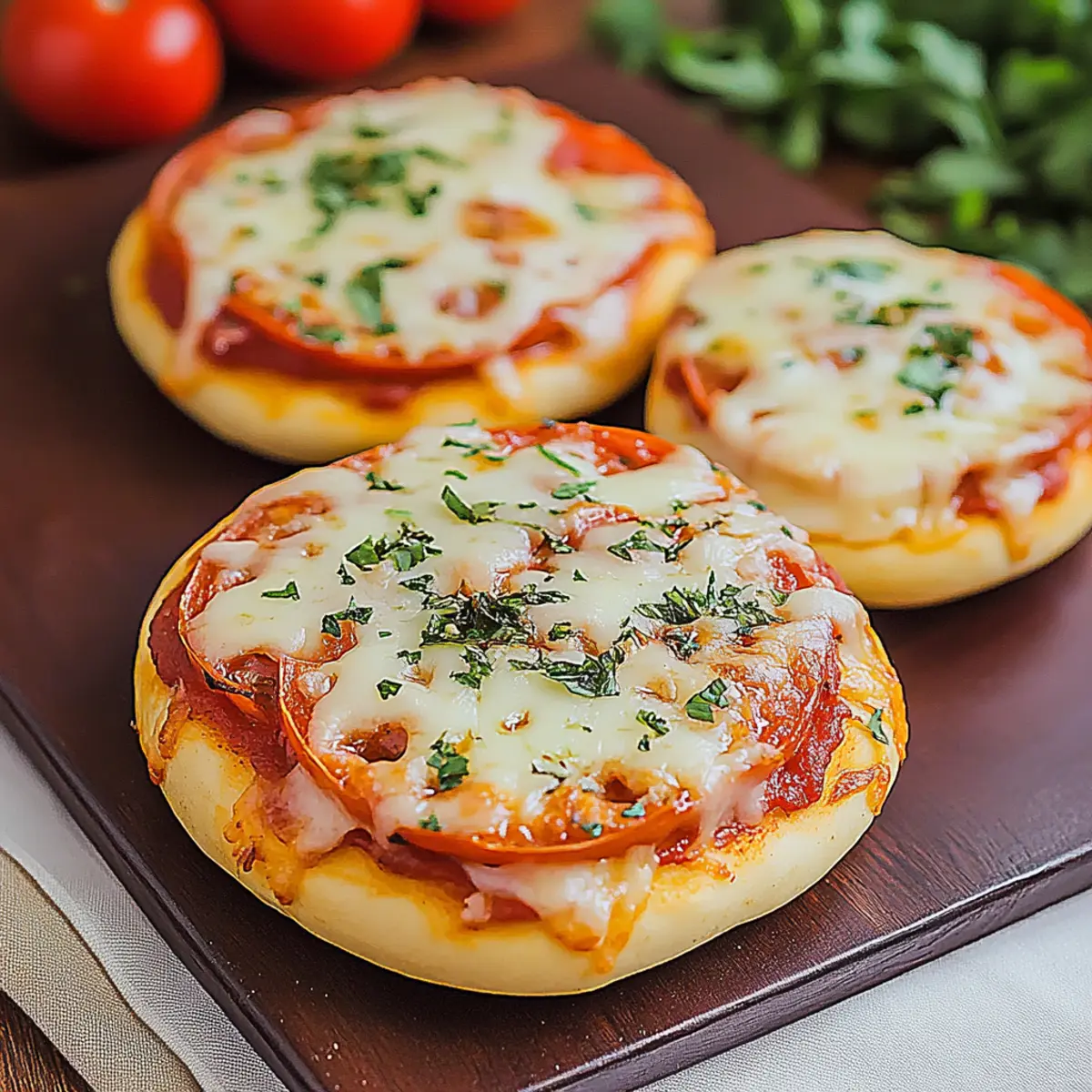 Air Fryer Pizza Bagels