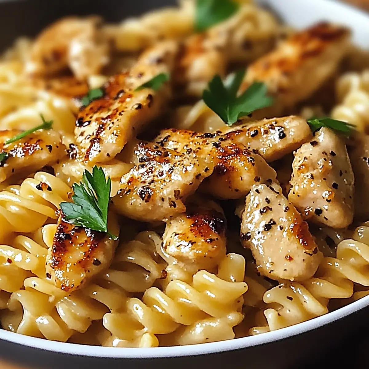 Honey Pepper Chicken Pasta