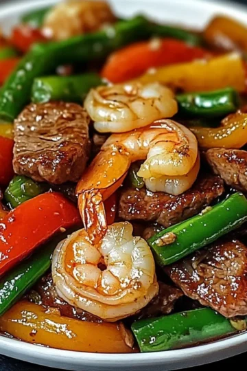 Steak and Shrimp Stir-Fry